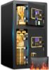 Picture of RXDSAFE 7.6 Cuft Large Double Door Safe Box, Digital Keypad Home Security Safe With Fireproof Waterproof Bag & Adjustable Shelf