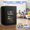 Picture of RYCUZO 5.0 Cuft Large Safe Box, Security Home Safe with Interior Safe Lock Box, Fireproof Waterproof Document Bag, Electronic Keypad Digital Lock, for House Office